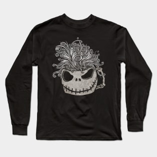 Ghostly Coffee Long Sleeve T-Shirt